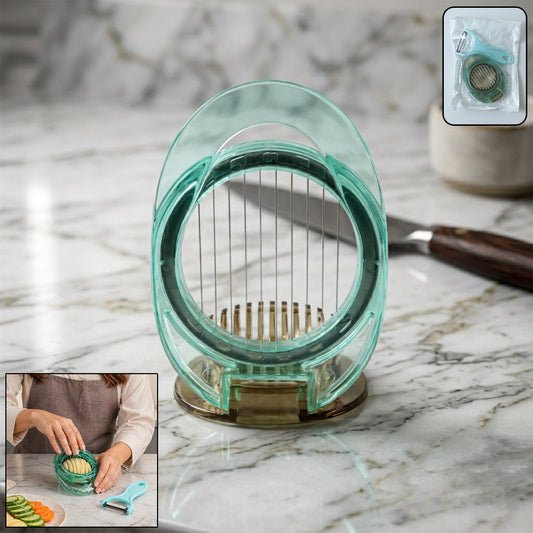 Multifunction Vegetable Cutter Slicer Set (2 Pc Set)
