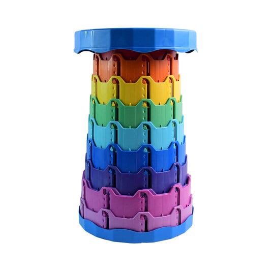 Multi-Purpose Telescopic Folding Stool