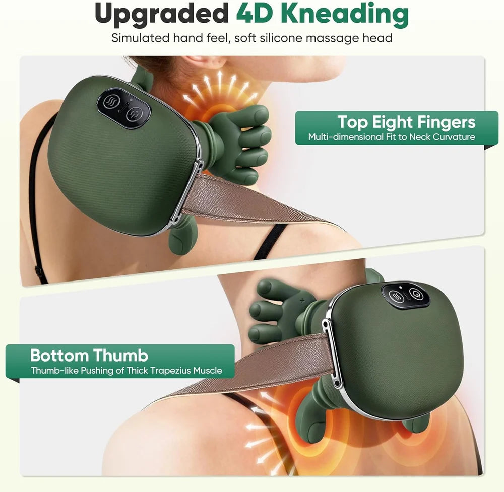 Rechargeable Neck And Shoulder Massager Pro Hand Neck Massager Smart Neck Massager Handheld Massager