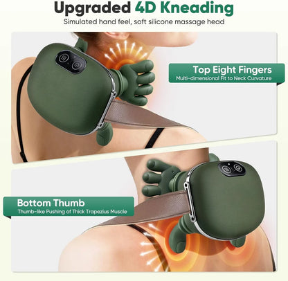 Rechargeable Neck And Shoulder Massager Pro Hand Neck Massager Smart Neck Massager Handheld Massager